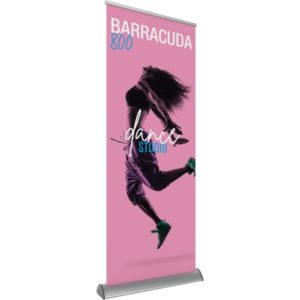 BARRACUDA 800 RETRACTABLE BANNER STAND