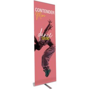 CONTENDER MINI RETRACTABLE BANNER STAND