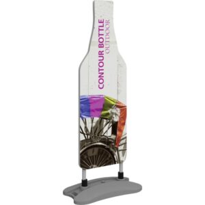 CONTOUR OUTDOOR SIGN BOTTLE - WATER BASE