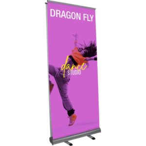 DRAGON FLY RETRACTABLE BANNER STAND