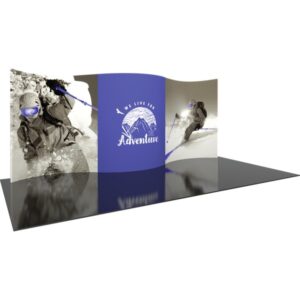 FORMULATE DESIGNER SERIES 20FT FABRIC BACKWALL KIT 01