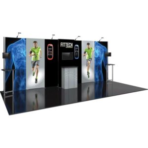 HYBRID PRO 20FT MODULAR BACKWALL KIT 09