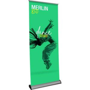 MERLIN 850 RETRACTABLE BANNER STAND