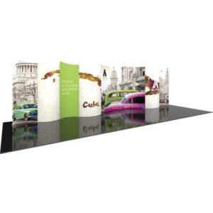 MODULATE SERIES 1 30FT FABRIC BACKWALL KIT 01