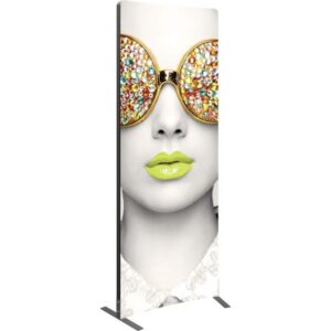 VECTOR FRAME CURVED 01 FABRIC BANNER DISPLAY