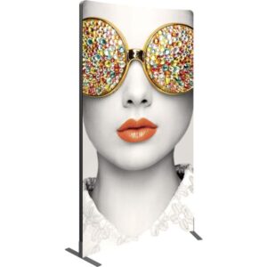 VECTOR FRAME CURVED 02 FABRIC BANNER DISPLAY