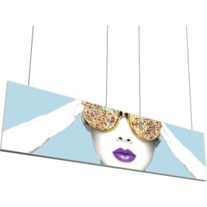 VECTOR FRAME HANGING LIGHT BOX 15FT X 4FT