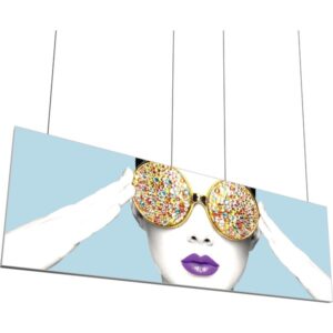 VECTOR FRAME HANGING LIGHT BOX 15FT X 5FT