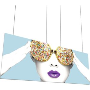 VECTOR FRAME HANGING LIGHT BOX 15FT X 6FT