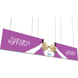 VECTOR FRAME HANGING LIGHT BOX 20FT X 3FT