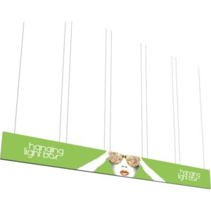 VECTOR FRAME HANGING LIGHT BOX 30FT X 3FT