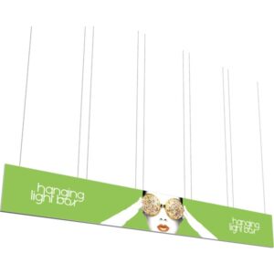 VECTOR FRAME HANGING LIGHT BOX 30FT X 4FT