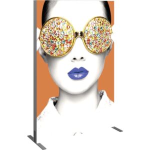VECTOR FRAME LIGHT BOX RECTANGLE 03 FABRIC BANNER DISPLAY