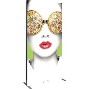 VECTOR FRAME LIGHT BOX RECTANGLE 04 FABRIC BANNER DISPLAY
