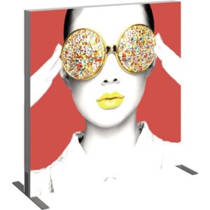 VECTOR FRAME LIGHT BOX SQUARE 02 FABRIC BANNER DISPLAY