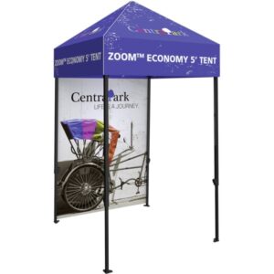 ZOOM ECONOMY 5' POPUP TENT FULL WALL