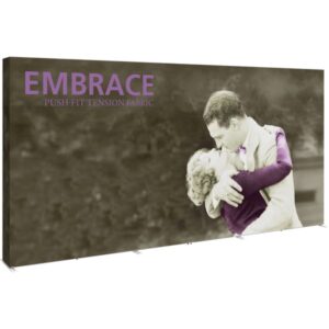 EMBRACE 15FT FULL HEIGHT PUSH-FIT TENSION FABRIC DISPLAY