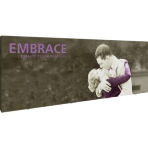 EMBRACE 20FT FULL HEIGHT PUSH-FIT TENSION FABRIC DISPLAY