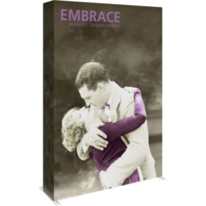 EMBRACE 5FT FULL HEIGHT PUSH-FIT TENSION FABRIC DISPLAY