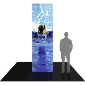 FORMULATE BACKLIT FOUR SIDED TOWER 02 TENSION FABRIC STRUCTURE