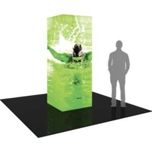 FORMULATE BACKLIT FOUR SIDED TOWER 03 TENSION FABRIC STRUCTURE