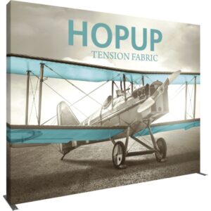 HOPUP 13FT STRAIGHT EXTRA TALL TENSION FABRIC DISPLAY