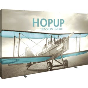 HOPUP 13FT STRAIGHT FULL HEIGHT TENSION FABRIC DISPLAY