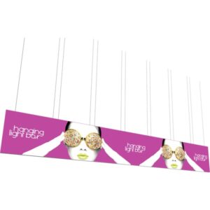 VECTOR FRAME HANGING LIGHT BOX 40FT X 6FT