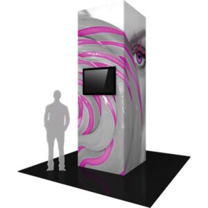 VECTOR FRAME MODULAR BACKLIT MONITOR TOWER 06 (4' X 12')