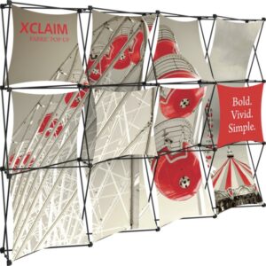 XCLAIM 10FT FABRIC POPUP DISPLAY KIT 04