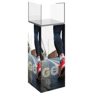 MODIFY PEDESTAL 02 WITH ACYRLIC TOP