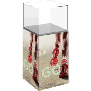 MODIFY PEDESTAL 01 WITH ACRYLIC TOP