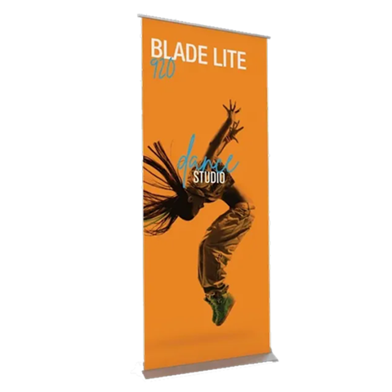 Retractable banner stand — portable trade show display