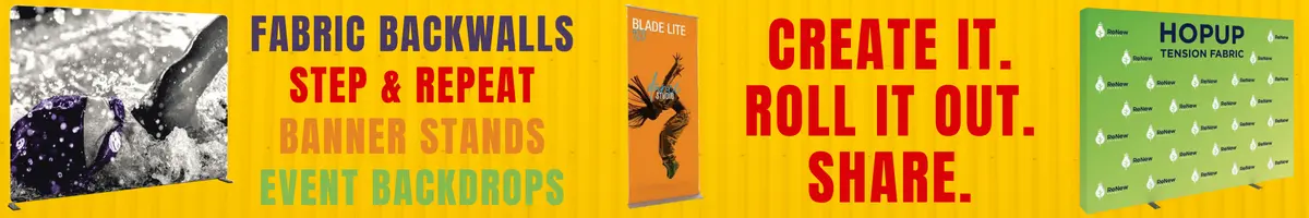 Step Repeat Backdrop